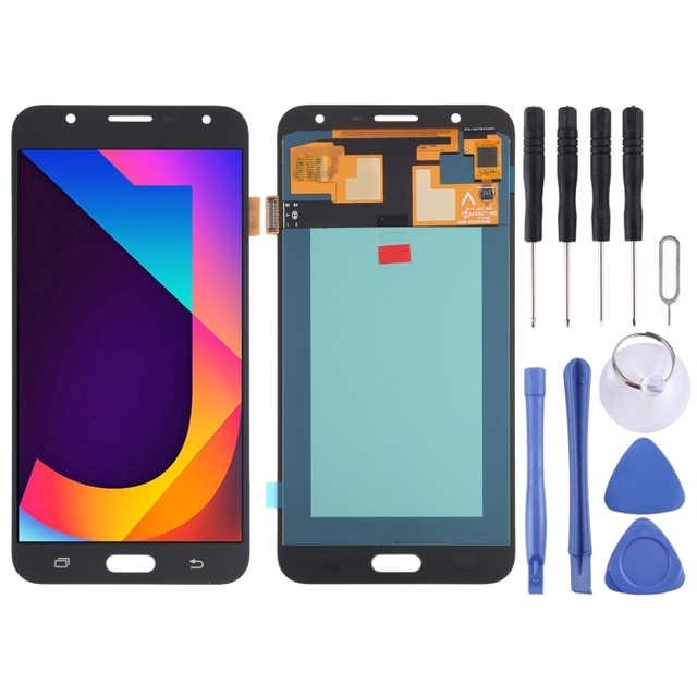 Display Replacement OLED LCD Screen + Touch Screen Digitizer Assembly with Frame for Samsung Galaxy J7 Nxt SM-J701