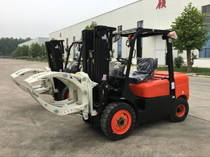 Dilengkapi dengan 360 derajat berputar penjepit rol kertas Forklift CPCD30 3Ton penjepit rol kertas Forklift listrik - Product Image 2