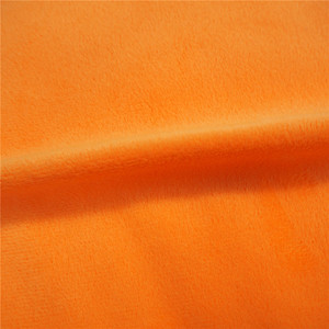 Tela de terciopelo de poliéster barata, juguetes de conchas suaves, tela de <span class=keywords><strong>forro</strong></span> <span class=keywords><strong>polar</strong></span> de piel, tela de felpa minky - Product Image 6