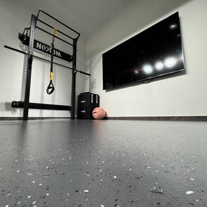<span class=keywords><strong>Tapis</strong></span> <span class=keywords><strong>de</strong></span> <span class=keywords><strong>sol</strong></span> en caoutchouc portable haute densité antidérapant pour la gym à domicile et la <span class=keywords><strong>musculation</strong></span> - Product Image 1