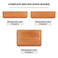 Étui à cigares portable en bois de cèdre, boîte de rangement solide pour cigares de poche, coffret cadeau d'emballage artistique de luxe