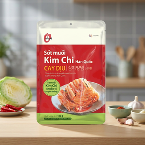 Salsa de Condimento Coreana O'food para Kimchi, Sabor Suave, 180g - Salsa de Kimchi Lista para Usar para Repollo Napa - Producto al por Mayor y OEM - Product Image 1