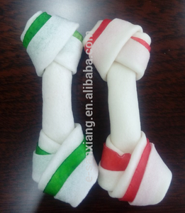 ペットフード工場プライベートラベル生皮結び目骨犬歯科咀嚼犬歯洗浄骨 - Product Image 3