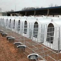 Huche en plastique durable pour vache et veau de ferme de bétail laitier d'extérieur