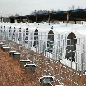 Huche en plastique durable pour vache et veau de ferme de bétail laitier d'extérieur - Product Image 3