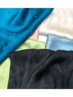 Le prix le plus bas tissu jacquard style chinois tissu satiné doux tissu lisse vêtements