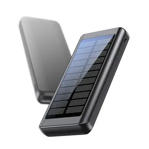 Professional Manufacturer 30000Mah Solar Fast Charging Powerbank Portable Solar Charger Power Bank