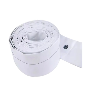 Tuyau PVC plat DaringFish de 2 pouces, durable, pré-percé, 100 m, flexible, argenté, pour irrigation agricole goutte à goutte - Product Image 4