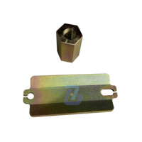 HENGLI OEM Piezas de Acero al Carbono Mecanizadas por CNC, Componentes de Brida/Buje Torneados y Mecanizados a Medida con Tolerancia de 0.01mm, Zhejiang