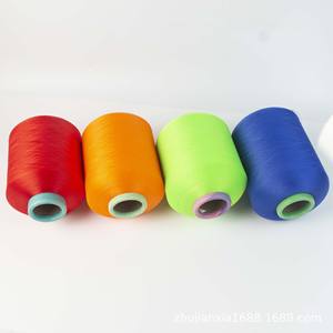 Benang penutup tunggal pola celup spandeks benang stok 4075/36f Untuk tenun dan rajut harga - Product Image 1