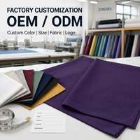 Serviette carrée en polyester filé violet 20x20 pouces 240GSM réutilisable pour restaurant commercial, hôtel, mariage, vente en gros d'usine