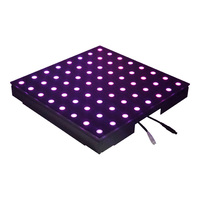 8X8M 64 Dot Pixel LED Dance Floor 3D LED Dancing Floor Light RGB Full Color 3D Tunnel Dance Floor 3d infinity mirror video light