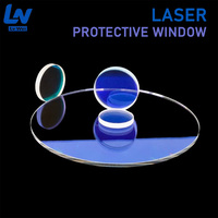 Lentille de protection laser LVWEI pour machine de marquage par laser 6-8KW, lentille de balayage F-theta, miroir avant D75-156mm, lentille de protection en verre