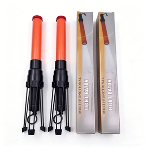 Bâton de signalisation LED avec trépied, lampe torche d'avertissement d'urgence pour la sécurité routière - Product Image 1