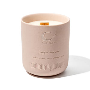 AIKUN Aromatherapy Soy Wax Scent <b>Candle</b> Ceramic <b>Jar</b> Decorative <b>Candle</b> for Bedroom Living Room for Diwali Easter Ramadan Relaxing - Product Image 1