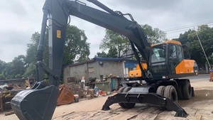 Hyundai 210W-7 Excavatrice à roues Corée du Sud Origine Moteur puissant Prix bas 1 an avec composants-Moteur Pompe Gear PLC - Product Image 3