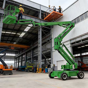 Plateforme <span class=keywords><strong>de</strong></span> travail aérienne articulée autopropulsée électrique hydraulique à rotation 360 degrés pour la construction, capacité 80-1000 kg - Product Image 2