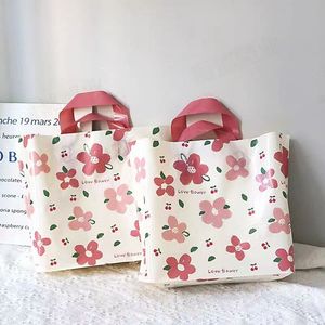 Túi trong suốt cho quà tặng và mua sắm hàng ngày sử dụng không thấm nước bền tái sử dụng với xử lý PVC Tote túi nhựa - Product Image 3