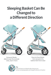 Xe Đẩy Em Bé 2019, Xe Đẩy Em Bé Sơ Sinh Gấp Được Sang Trọng Hệ Thống Du Lịch - Product Image 4