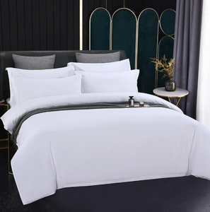 Hiện đại nhà Linen tấm ga trải giường và gối đặt thân thiện với da và thoáng khí trắng Linen - Product Image 5