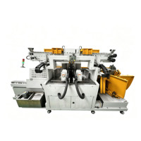 Máquina de perforación automática CNC para orificios de alarma en placas de respaldo de pastillas de freno
