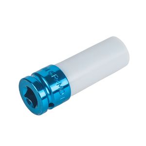 Wzauto 4 cái 1/2 "Cr-Mo ổ đĩa 17 19 21 22 mét mã hóa màu sắc sâu lốp bảo vệ tác động ổ cắm bộ - Product Image 4