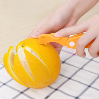 SYH1274 Multifunctionele roestvrijstalen handmatige hittebestendige vaatwasserbestendige keuken fruit- en groentegereedschap sinaasappelschiller