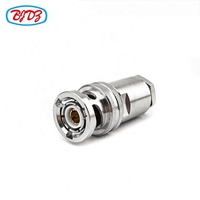 Suministro de fábrica Triaxial BNC Macho abrazadera Conector de enchufe TRX179 cable coaxial macho prueba coaxial RF conector