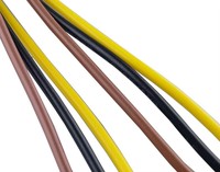 Kabel Daya y-splitter adaptor PCI-E 6-Pin ke 4-Pin ganda dengan koneksi aman untuk GPU dan catu daya kartu Video