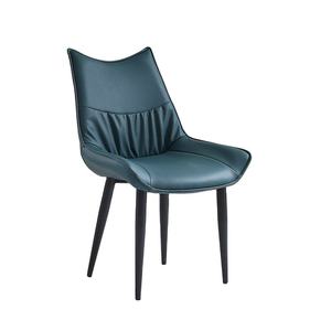 Poltrona Moderna con Schienale Alto Verde per Soggiorno e Sala da Pranzo - Seduta Elegante per la Casa Cadeira Chaise Pas Cher Silla - Product Image 2