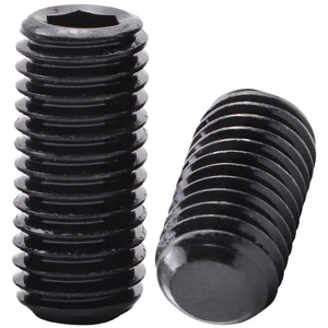 Tornillo de Cabeza Hexagonal Howard Johnson M3 M4 M5 M6, Grado 12.9, Acero al Carbono, Oxidación y Ennegrecimiento, DIN913 - Product Image 2