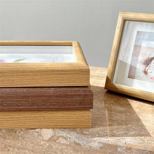 Hot Bán Sáng Tạo Bằng Gỗ Ảnh Tường Hộp Bóng Khung Thiết Kế Sáng Tạo Đa-Kích Thước Đơn Giản Bền Thân Thiện Với Môi Bàn Nhà - Product Image 6