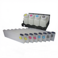 Système d'alimentation en encre LETOP 4+8 CISS, réservoir d'encre de 1,5 L, système d'alimentation en encre en vrac avec cartouche d'encre de 220 ml pour imprimante Roland Mutoh MIMAKI