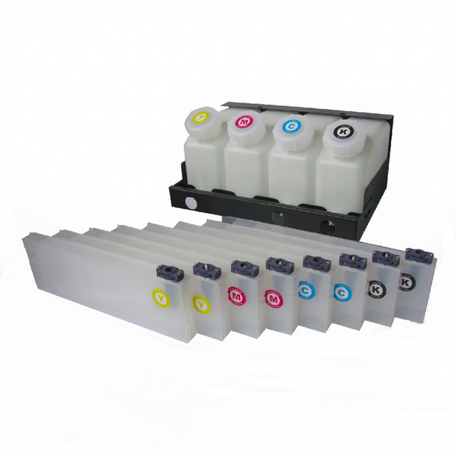 LETOP 4+8 CISS Ink Tank 1.5L Bulk Ink Supply System with 220ML Ink Cartridge for Roland Mutoh MIMAKI Printer