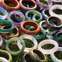 Vente en gros de nouvelle bague créative en pierre naturelle cristal agate bijoux en pierres précieuses quartz rose aventurine verte bague oeil de tigre