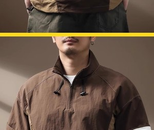 Camicia Estiva da Uomo 2026 Stile <span class=keywords><strong>Giapponese</strong></span> a Maniche Corte, Top Casual Largo High <span class=keywords><strong>Street</strong></span>, Vendita Calda per Dropshipping - Product Image 4