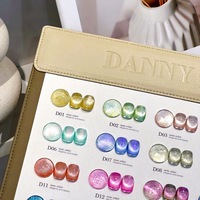 Gel à ongles magnétique UV Danny Coll Cat Eye, vernis gel, marque privée, 35 couleurs, ensemble de vernis à ongles gel Cat Eye