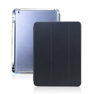 เคส TPU ใส ทนทาน สำ<span class=keywords><strong>ห</strong></span><span class=keywords><strong>รับ</strong></span> <span class=keywords><strong>iPad</strong></span> <span class=keywords><strong>Air</strong></span> <span class=keywords><strong>4</strong></span> 5 6 พร้อมช่องใส่ดินสอแบบซับลิเมชั่นและขาตั้งปรับได้ - Product Image 1