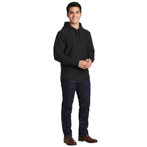 Sweat-shirts pour hommes de la meilleure qualité, motif uni, saison hivernale, vente chaude, prix bas, technique de broderie demandée par les clients - Product Image 1