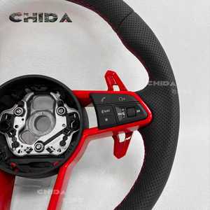 <span class=keywords><strong>Volante</strong></span> de Cuero Personalizado de Alta Calidad para <span class=keywords><strong>Audi</strong></span> Tt R8 Rs5 Rs6 Rs7 Rs3 Rs4 Rs5 A3 A6 S4 S5 A6 C7 <span class=keywords><strong>A4</strong></span> B8 B9 - Product Image 5