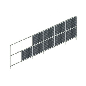 Sistema de Montaje Solar Vertical de Acero Galvanizado Duradero, Sistema de Cerca Solar Bifacial, Venta al por Mayor - Product Image 6