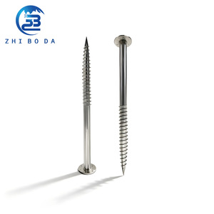 Sistema de Tornillos de Tierra para Paneles Solares de Alta Calidad, Estructura de Anclaje para Postes Solares de Alta Eficiencia, Diseñada para Sistemas de Tierra - Product Image 5