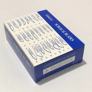 Một nhà sản xuất nhà máy với một loạt các lưỡi thép carbon cho các hoạt động phẫu thuật - Product Image 1