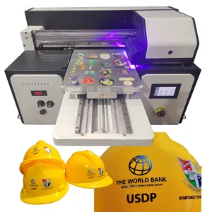 Hot selling In North America europe A2 4060 mobile UV LED Flatbed machine dtf printer with glossy