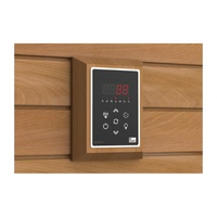 Modern Ahşap İnfrared Sauna Odası Dokunmatik Kontrol Sistemi Kolay Kullanım 1-2 Kişilik 1 Yıl Garantili İç Mekan Kullanımı OEM Marka