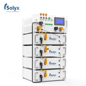 Solyx GHS-100 Harga Terjangkau Kualitas Baik Baterai LiFePO4 Tegangan Tinggi yang Dapat Ditumpuk untuk Solusi Penyimpanan Energi Rumah BESS 5.12kWh IP54 - Product Image 4