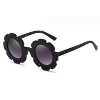 Lunettes de soleil rondes pour enfants, en forme de tournesol, mignonnes, pour garçons et filles, pour l'extérieur