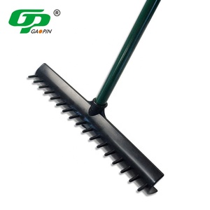 Offre Spéciale plage de conduite, piège à sable, râteau en plastique noir, longues dents courtes, utilisation facile, Golf, râteau à sable - Product Image 2