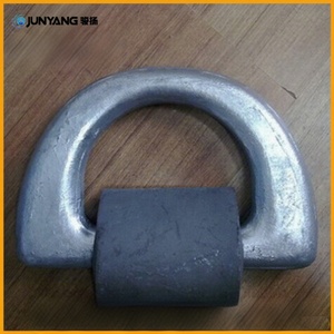 อุปกรณ์ยึดตู้คอนเทนเนอร์ทางทะเลแบบ D-Ring ผลิตจากเหล็กตีขึ้นรูปเชื่อมชุบสังกะสีแบบจุ่มร้อน สำหรับโรงงานและอุตสาหกรรม - Product Image 5