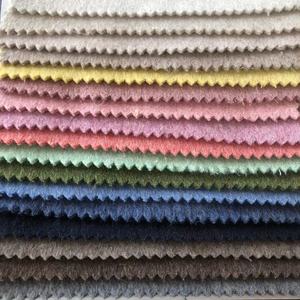 %50 Yün %40 Polyester Fildişi Çift Taraflı Dokuma Düz Yün Kumaş 930g/<span class=keywords><strong>m</strong></span> 30oz Ağır Kalite Takı<span class=keywords><strong>m</strong></span> Elbise Ceket Stokta İndirimli - Product Image 3